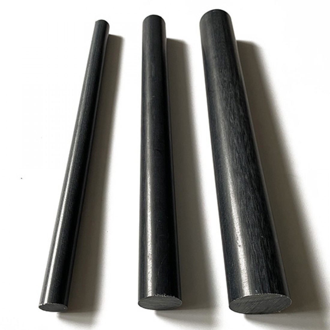 Black Linen Phenolic Rod black-linen-phenolic-rod